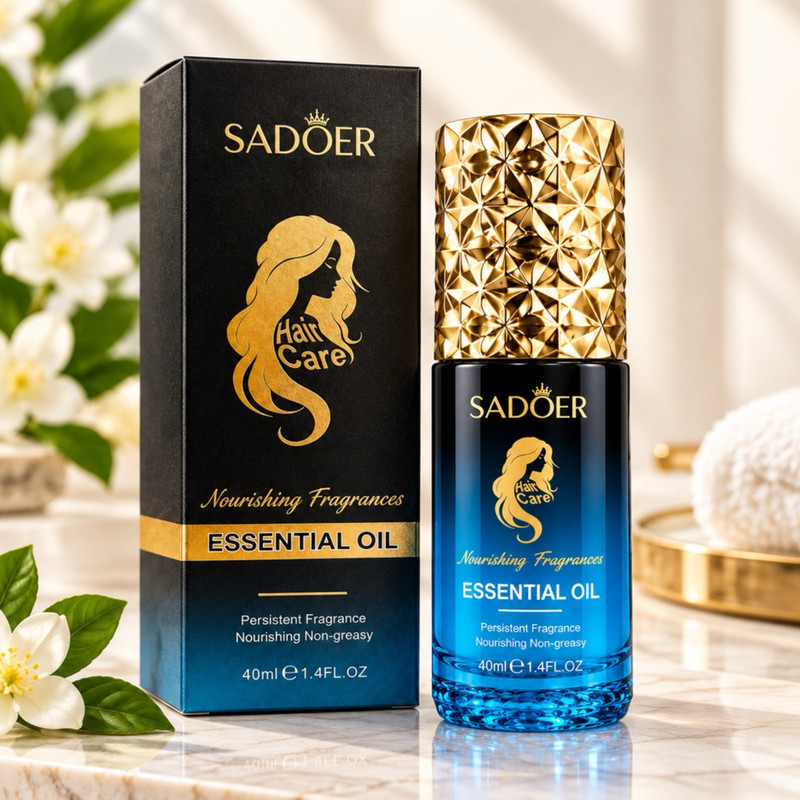 روغن تقویت کننده و نرم کننده مو سادور مدل Nourishing fragrances سازگار با موهای وز و خشک حجم 40 میلی لیتر
