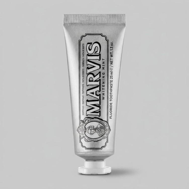 خمیر دندان مارویس مدل Whitening Mint حجم 25 میلی لیتر