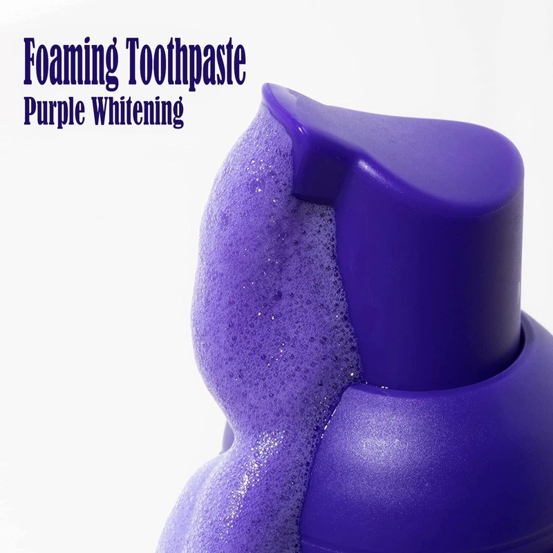 خمیر دندان سفید کننده سوپر وایت مدل PURPLE corrector با طعم نعنا حجم 70 میلی لیتر