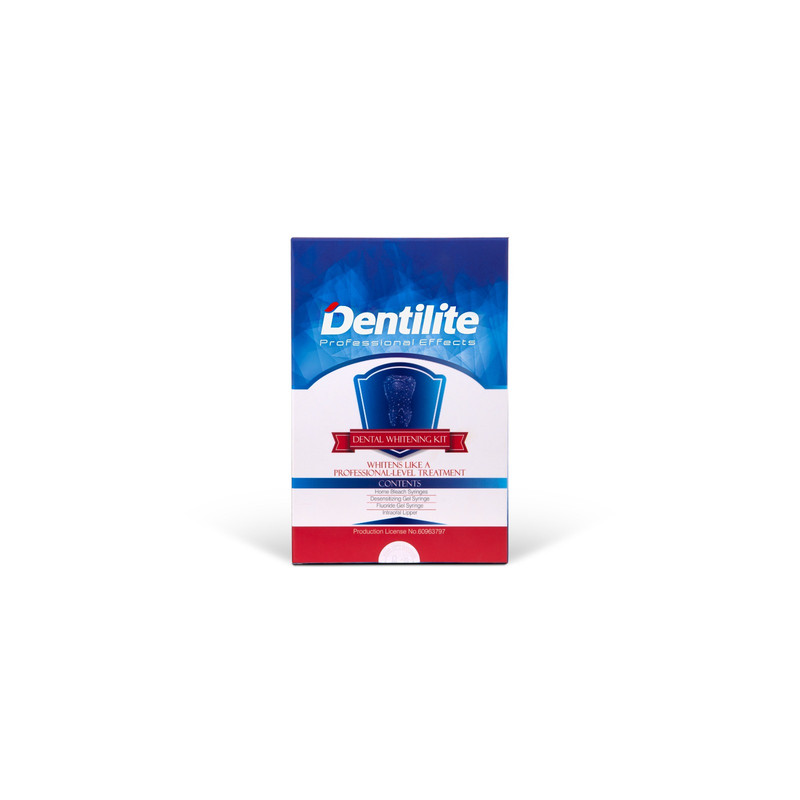 کیت بلیچینگ سفید کننده دندان خانگی دنتیلایت مدل Smile مجموعه 5 عددی