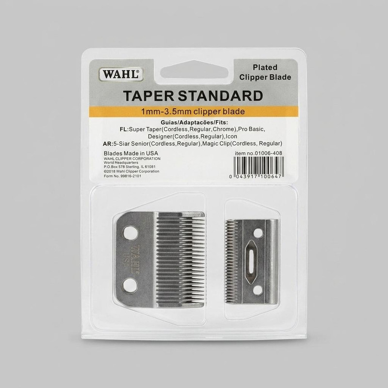 تیغ یدک ماشین اصلاح وال مدل TAPER STANDARD بسته 2 عددی