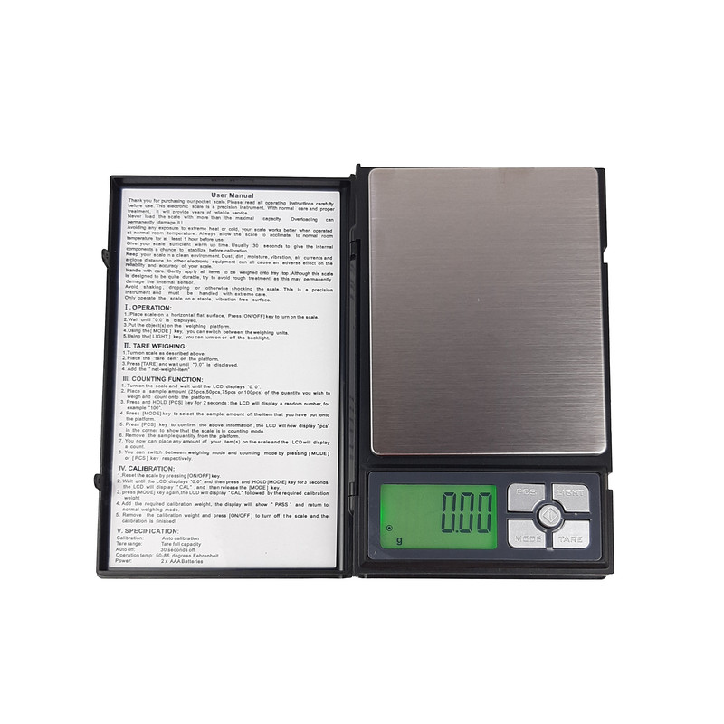 ترازو دیجیتال مدل هیرو پاور کد NOTEBOOK