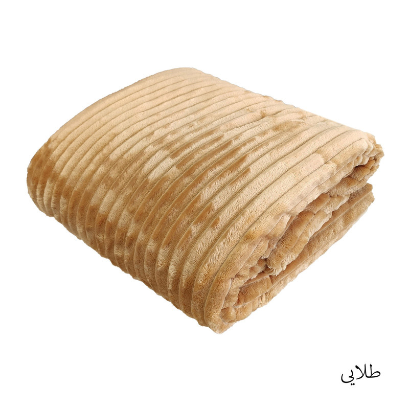 پتو مسافرتی مدل ژله ای پلیسه سایز 200 × 150 سانتی متر