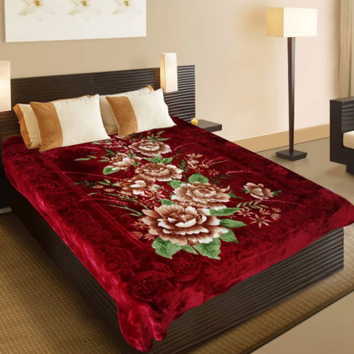 پتو 1 نفره گلبافت مدل 110 سایز 220x160 سانتیمتر