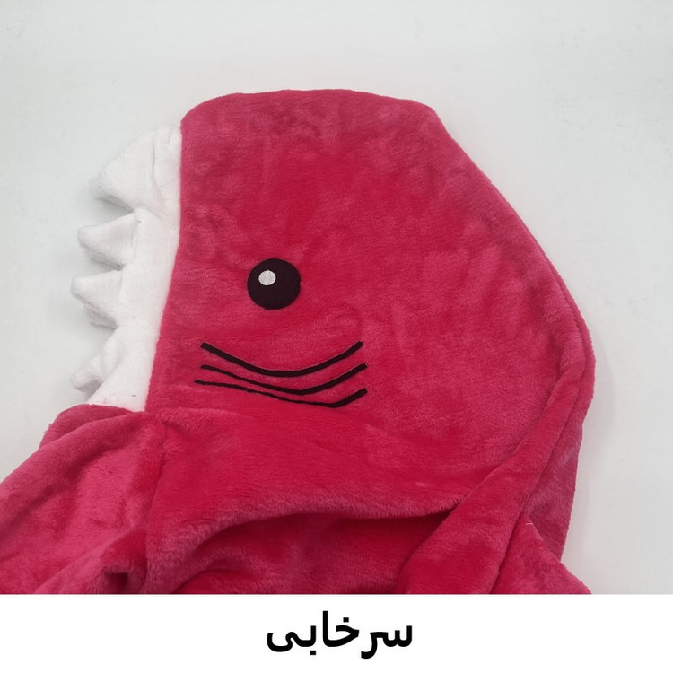 پتو کوکوجم مدل کوسه ای کد 4 سایز 80*210 سانتی متر