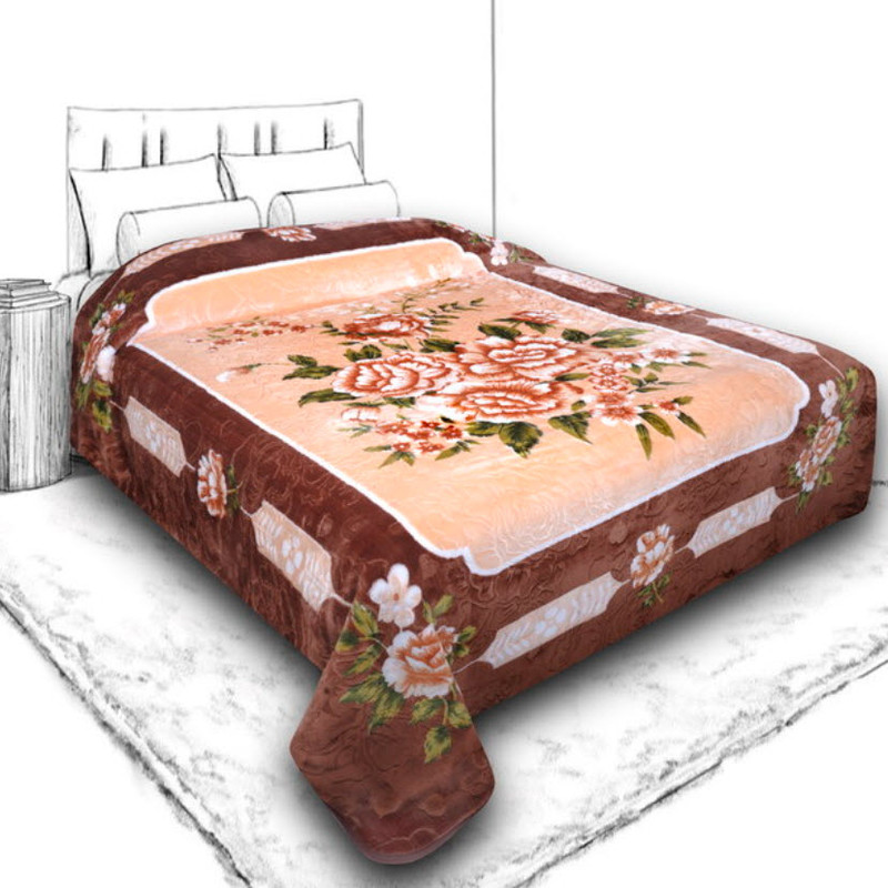 پتو دو نفره گلبافت مدل برتر کد 219 سایز 220x240 سانتیمتر