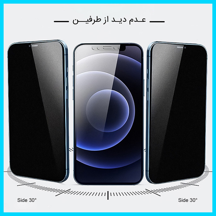 محافظ صفحه نمایش حریم شخصی تکنو مدل Resistant مناسب برای گوشی موبایل اچ ام دی Pulse Plus