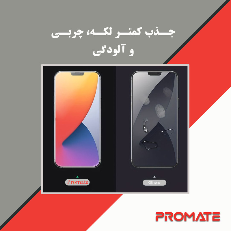 محافظ صفحه نمایش مات آنتی بلو پرومیت مدل Resistant مناسب برای گوشی موبایل اچ ام دی Pulse Plus