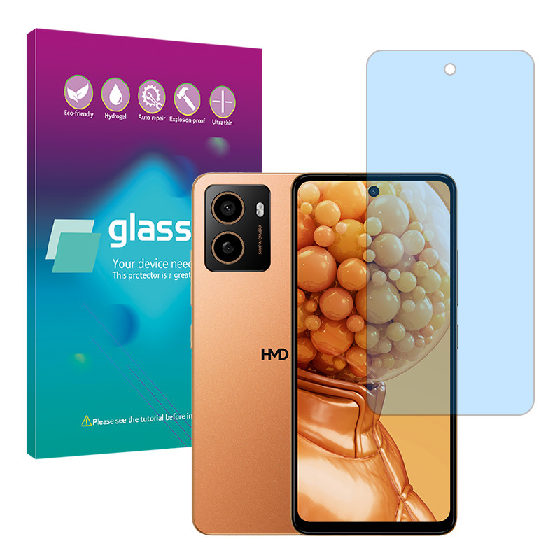 محافظ صفحه نمایش مات ضد اشعه آبی گلس پرو مدل Resistant مناسب برای گوشی موبایل اچ ام دی Pulse Plus