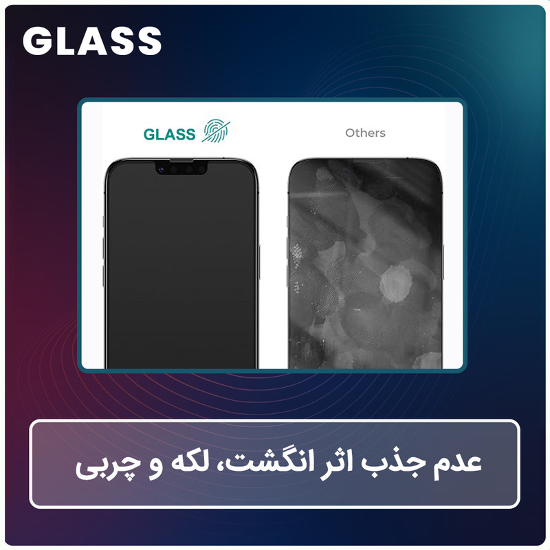 محافظ صفحه نمایش مات آنتی بلو گلس مدل Resistant مناسب برای گوشی موبایل اچ ام دی Pulse Plus