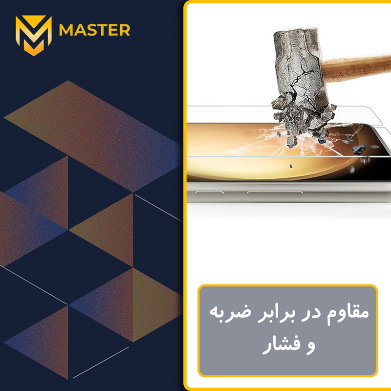 محافظ صفحه نمایش مات مستر مدل Resistant مناسب برای گوشی موبایل اچ ام دی Pulse Plus