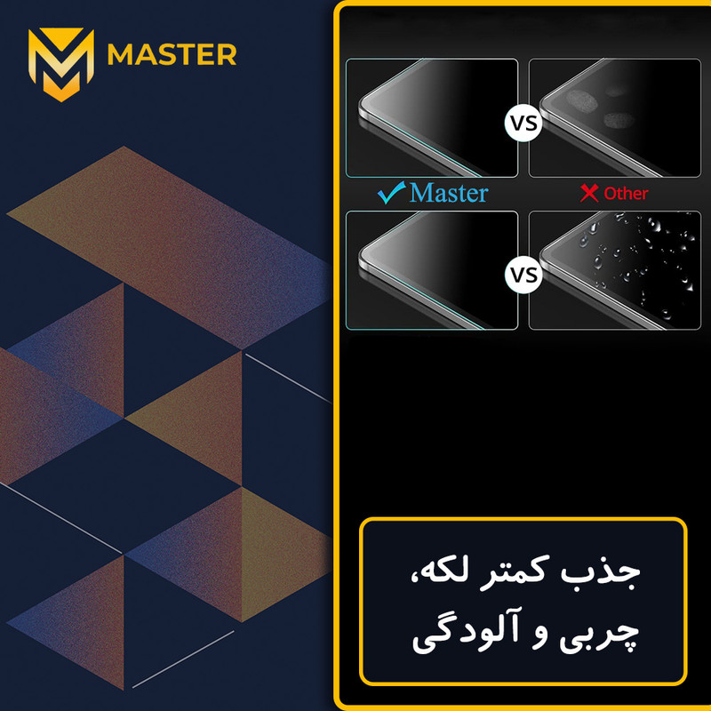 محافظ صفحه نمایش مات مستر مدل Resistant مناسب برای گوشی موبایل اچ ام دی Pulse Plus