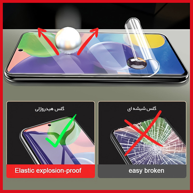 محافظ صفحه نمایش شفاف ریمکس مدل Resistant مناسب برای گوشی موبایل اچ ام دی Pulse Plus