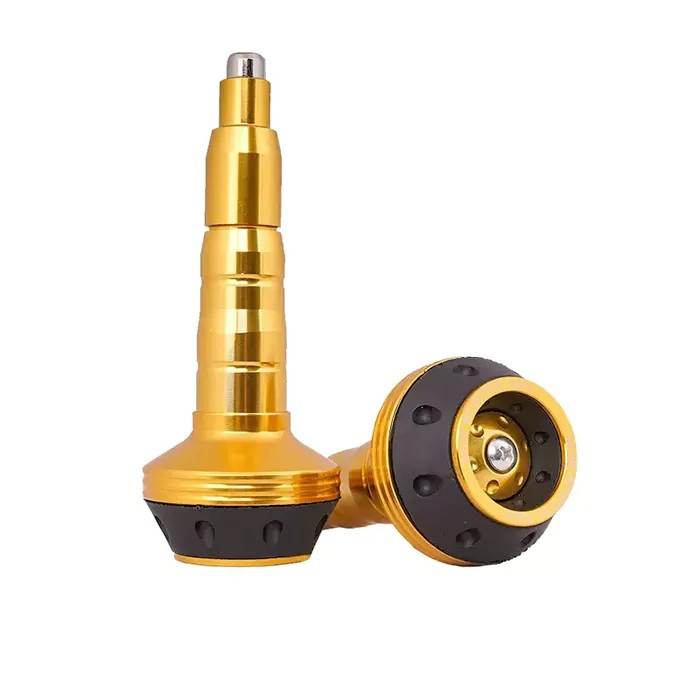 پروتکشن بدنه موتور سیکلت وارون مدل گوشکوبی CNC کد B-42-GLD بسته 2 عددی