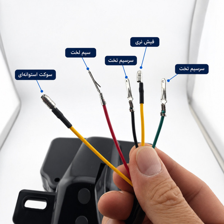چراغ عقب ترمز و راهنما موتورسیکلت مدل L-LEDPro