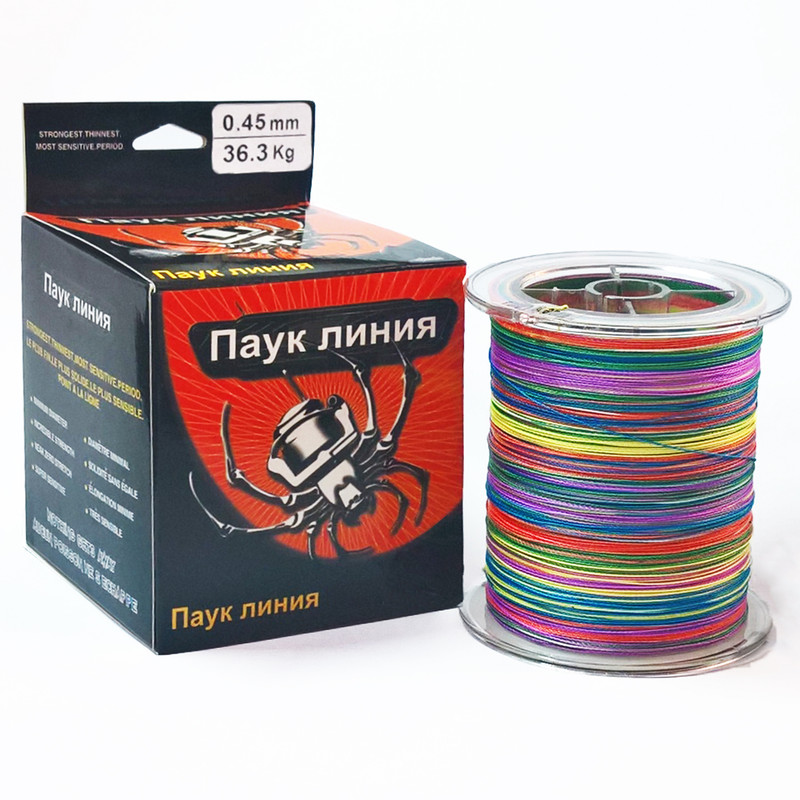 نخ ماهیگیری پینک پانیا مدل BRAID-7col-300 سایز 0.45 میلی متر