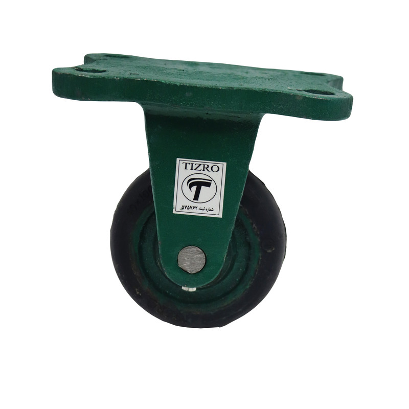 چرخ کفیدار تیزرو مدل ثابت کد YP-SABET-40*100*15MM
