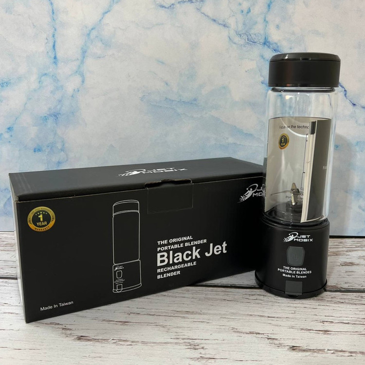 شیکر شارژی جت موبیکس مدل Black Jet گنجایش 0.45 لیتر