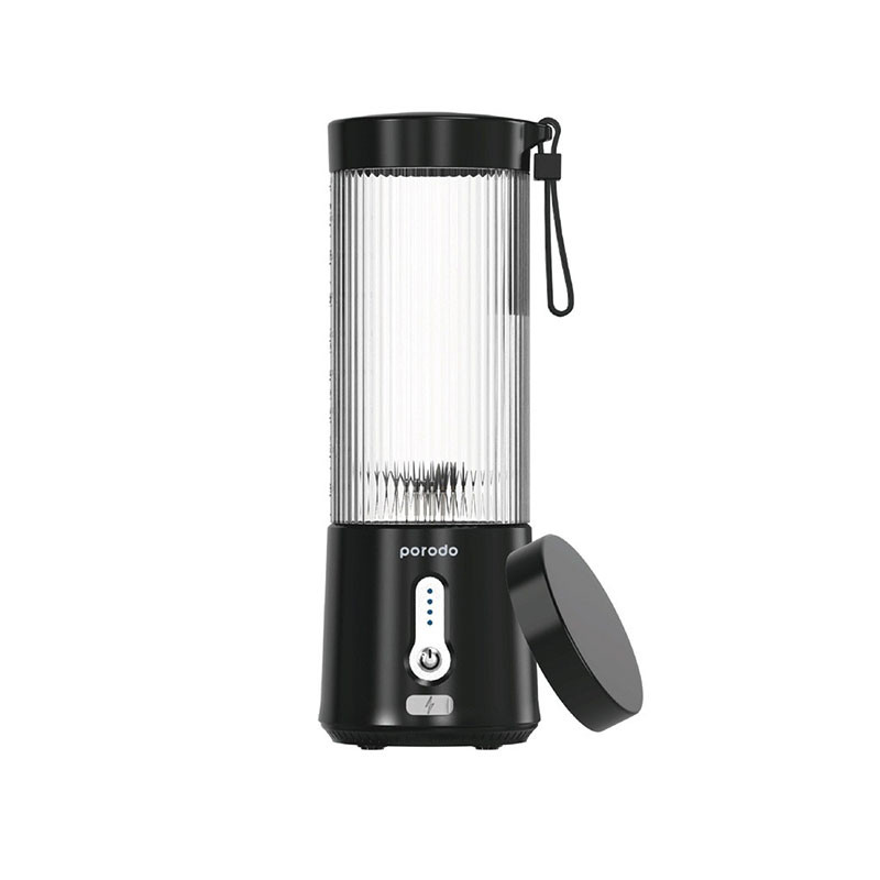 شیکر قابل حمل مدل LIFESTYLE portable Blender with extra Botton lid 4PD-LFST017-BK