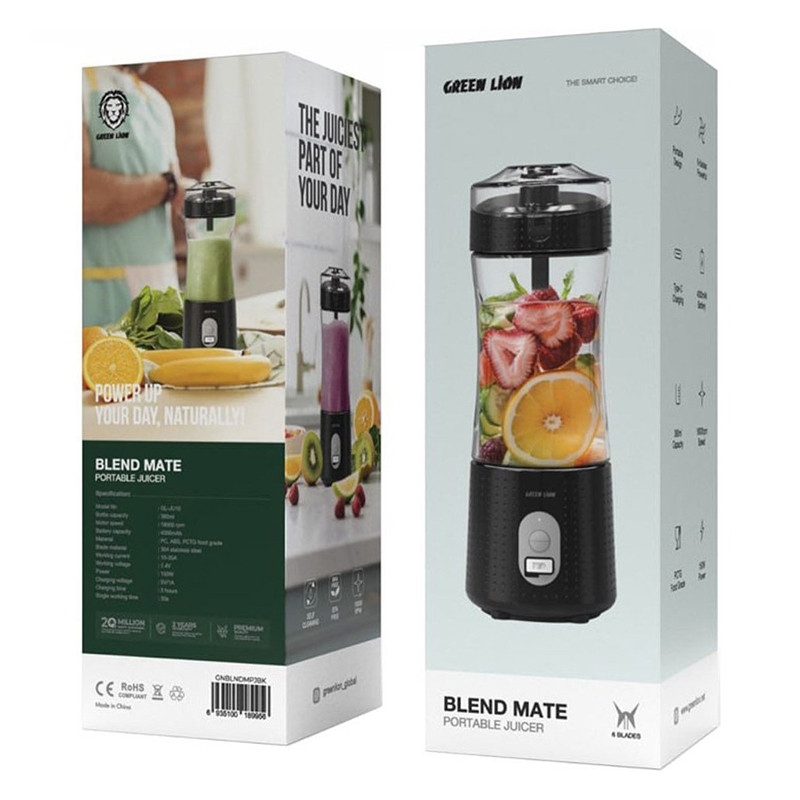 شیکر گرین لاین مدل BLEND MATE گنجایش 0.38 لیتر