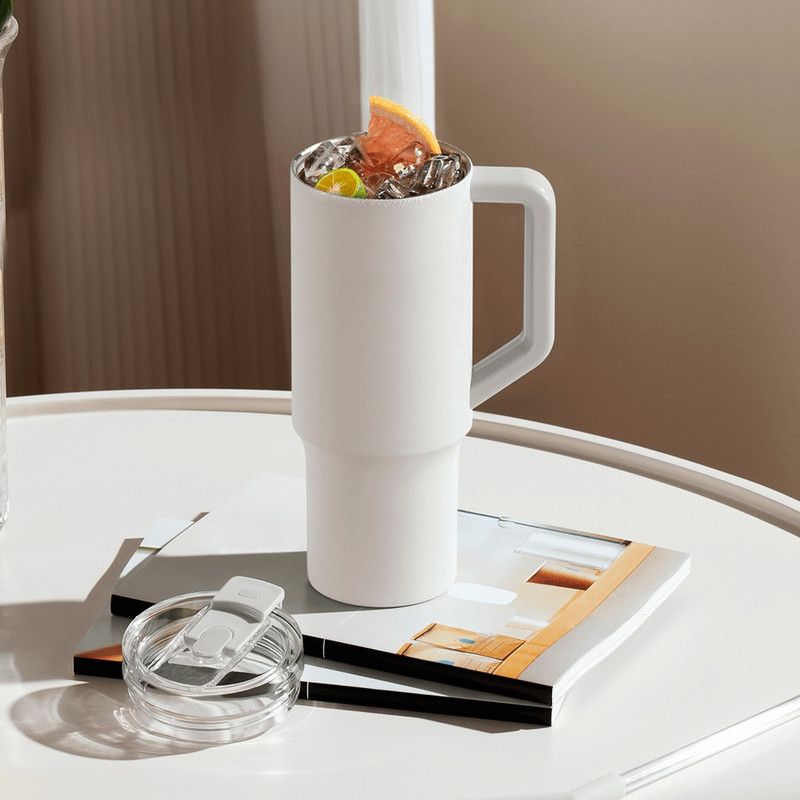 تراول ماگ شیائومی مدل Straw گنجایش 1 لیتر