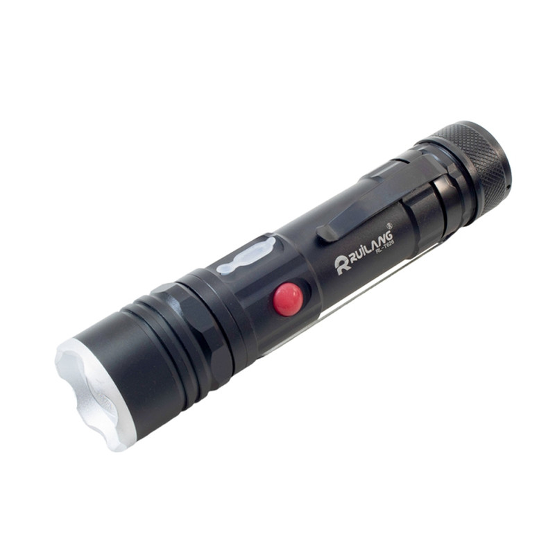چراغ قوه دستی روی لانگ مدل شارژی و باطری خور RL-T626 با نور مهتابی