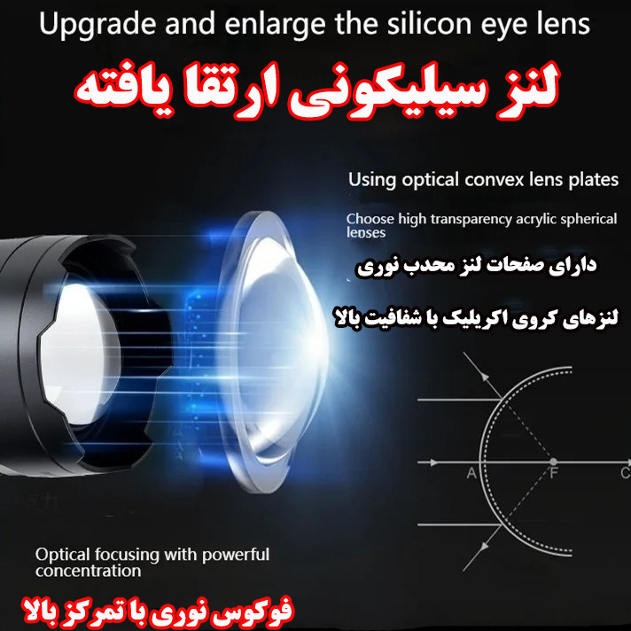 چراغ قوه دستی مدل 5239 با نور مهتابی