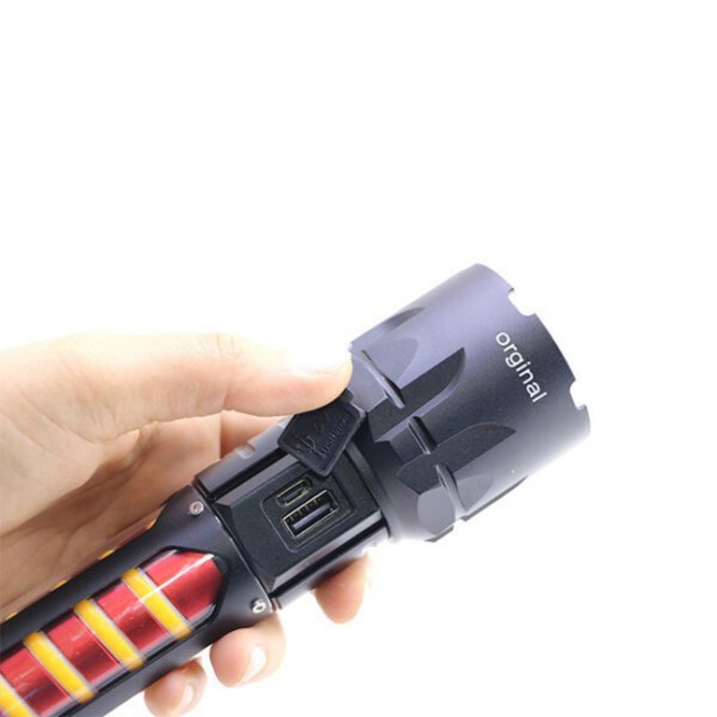 چراغ قوه دستی اسمال سان مدل zy-t289 با نور مهتابی