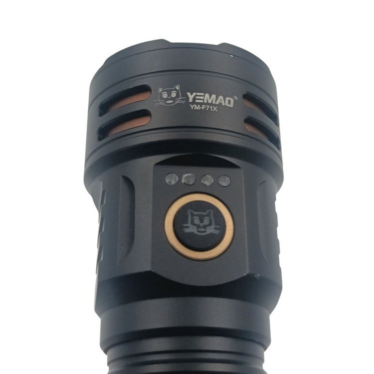 چراغ قوه دستی یئماو مدل YM-F71x رنگ نور مهتابی