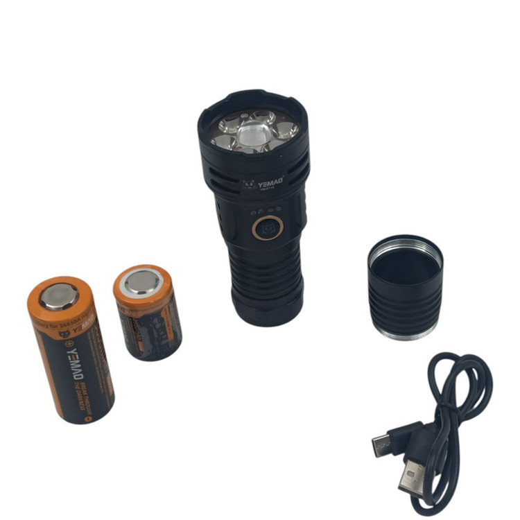 چراغ قوه دستی یئماو مدل YM-F71x رنگ نور مهتابی