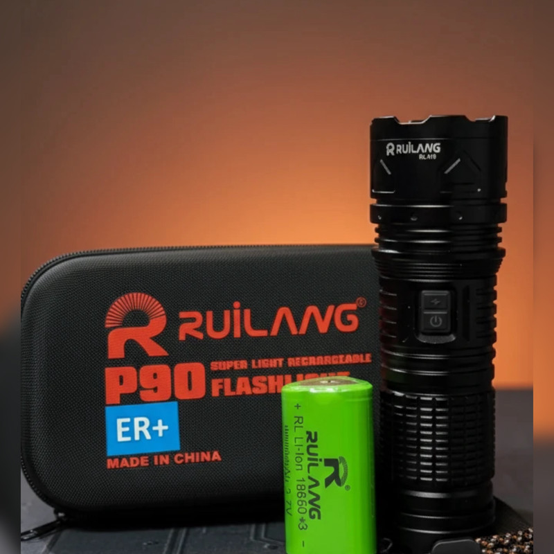 چراغ قوه دستی روی لانگ مدل ER+815 با نور مهتابی