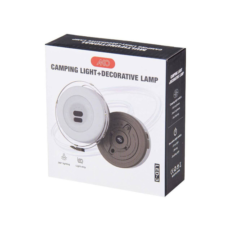 چراغ کمپینگ آکو مدل LED-3 با نور آفتابی