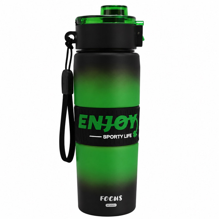 قمقمه ورزشی مدل Enjoy focus با درب ضامن دار گنجایش 0.1 لیتر