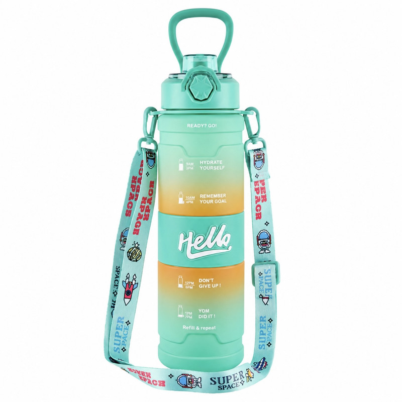 قمقمه مدل hello گنجایش 800 میلی لیتر