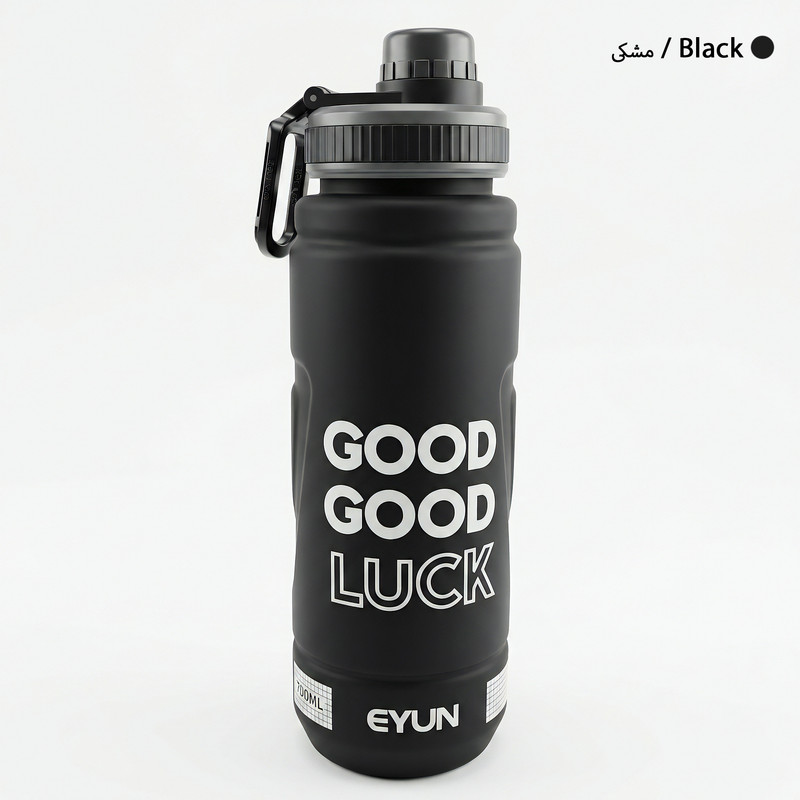 قمقمه ورزشی مدل Good Luck گنجایش 0.8 لیتر
