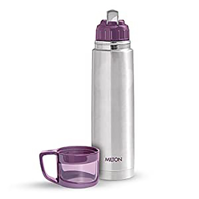 فلاسک میلتون مدل Glassy 1000 گنجایش 1 لیتر به همراه کاور