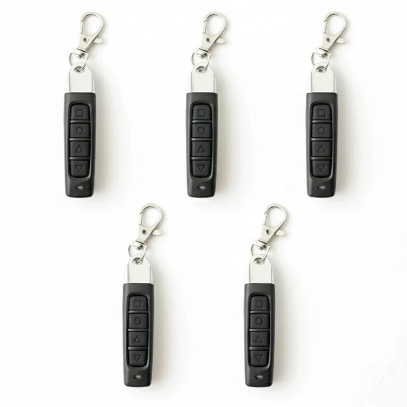 ریموت بلوتوثی دربازکن مدل black-pencil کد۴۳۳ مگاهرتز بسته 5عددی