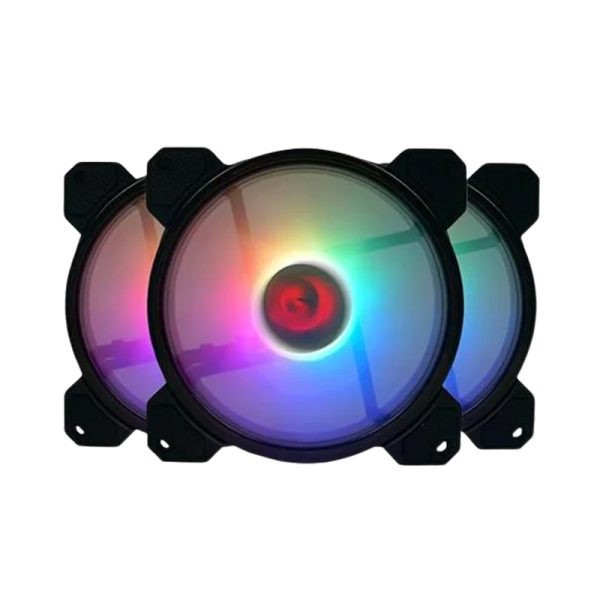 فن کیس ردراگون مدل GC-F009 مشکی بسته ۳ عددی