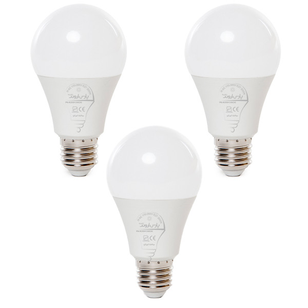 لامپ 20 وات پارس اروند الکتریک کد PA-AB20W پایه E27 بسته 3 عددی