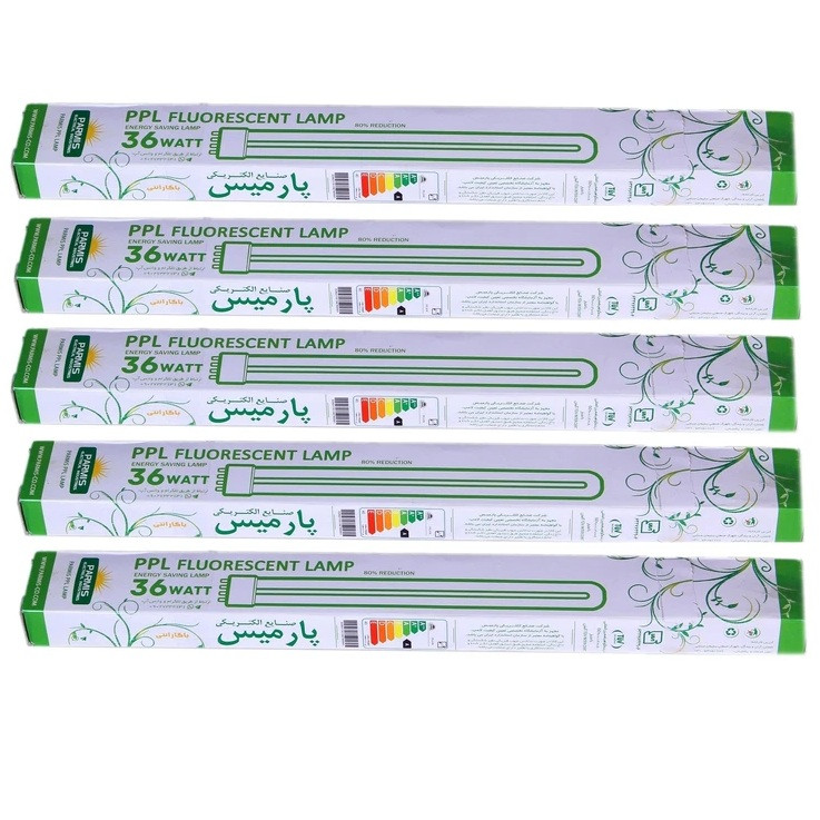 لامپ 36 وات پارمیس کد 005 پایه 2G11 بسته 5 عددی