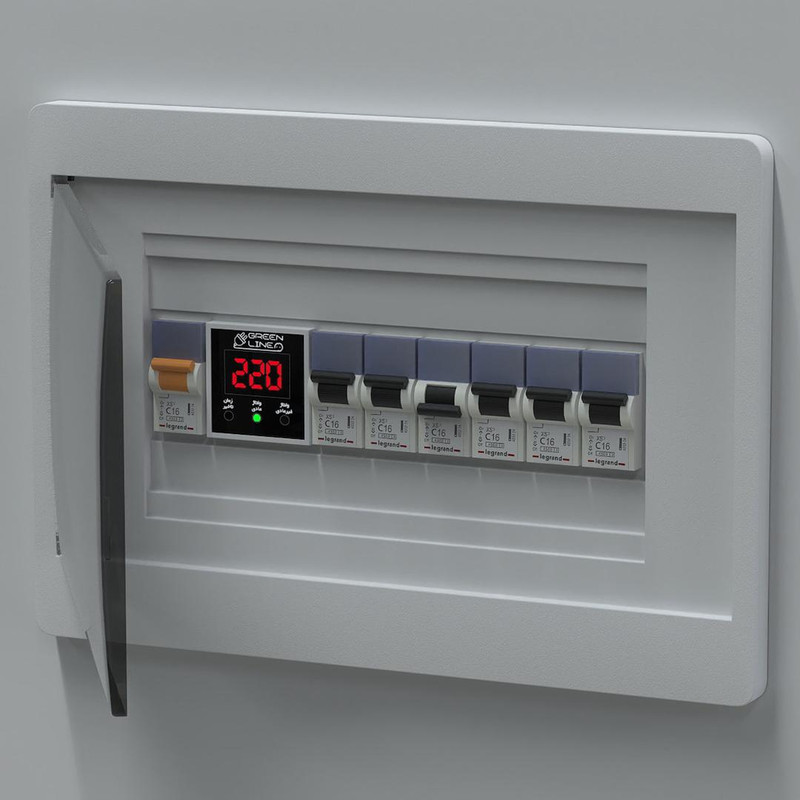 محافظ ولتاژ گرین لاین مدل داخل کنتوری کد GLP300D