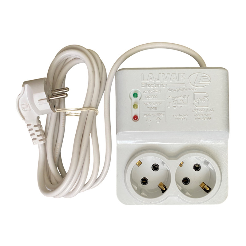 محافظ ولتاژ لجور الکتریک مدل L109 - 3500W - 16A - 3Meter