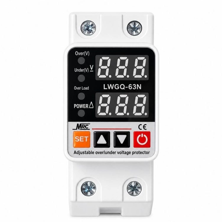 محافظ ولتاژ و جریان هه ساره مدل LWGQ-63N