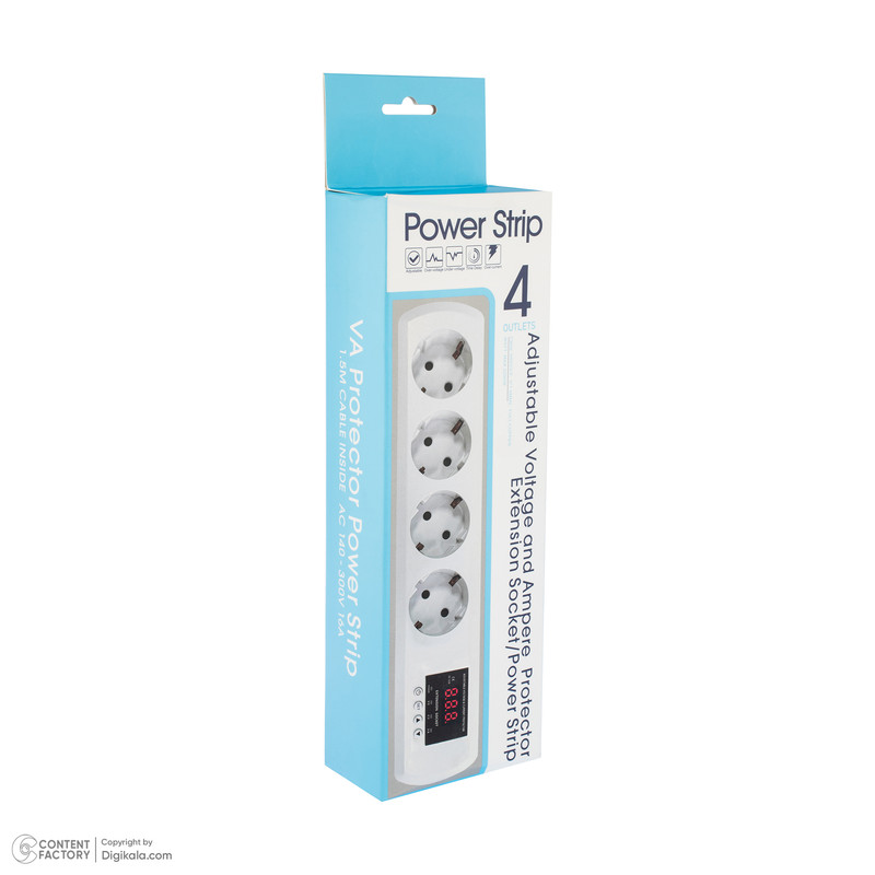 محافظ برق اتکو مدل Power Strip 4