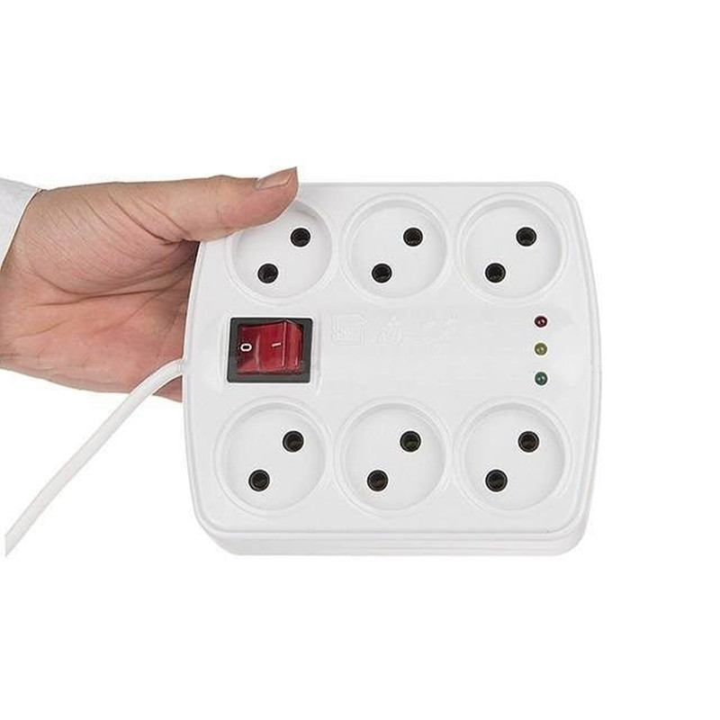 محافظ ولتاژ تیراژه مدل 6 خانه کد 5000