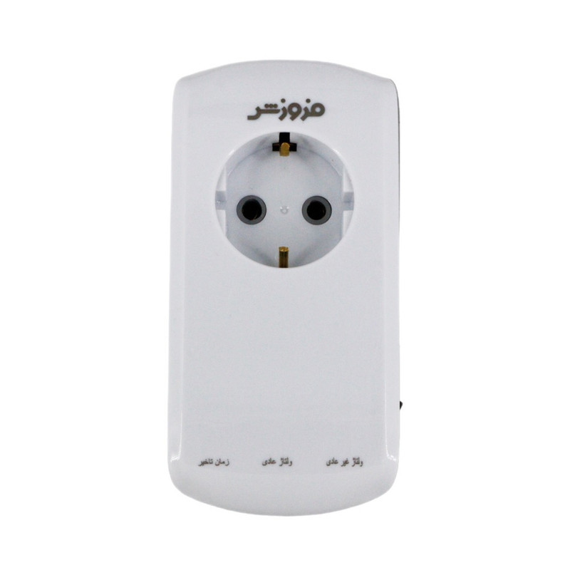 محافظ ولتاژ فروزش مدل دوشاخه تک خانه لوتوس ارت دار کد 03