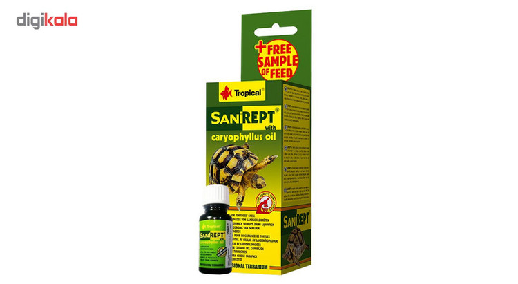 روغن مراقبت پوست لاک پشت تروپیکال مدل sanirept وزن 15ml