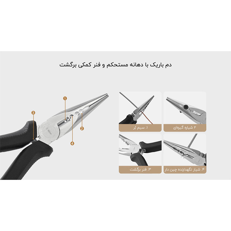 مجموعه 10 عددی ابزار میجیا مدل MJGJX001QW