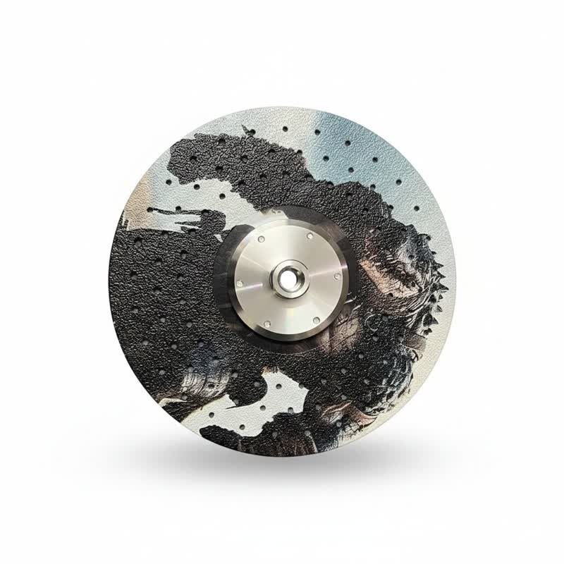 صفحه وکیوم بریز کاشی و سرامیک قهرمان مدل CUTTING & GRINDING DISC سایز 230 میلیمتر
