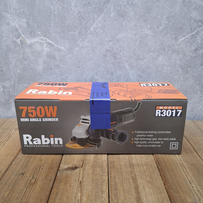 مینی فرز صنعتی رابین 115 میلی متری 750 وات رابین مدل 750W کد 3017